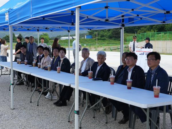 행정자치위, 소방안전타운 조성부지 방문 3