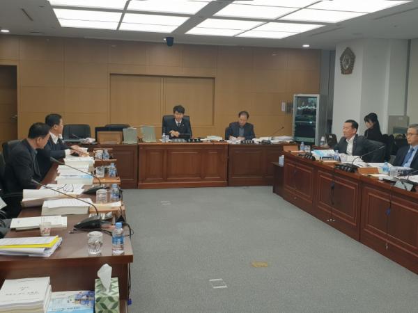 도의회 문건위, 전북개발공사 및 교통문화연수원 행정사무감사 2