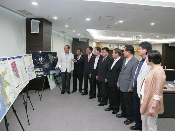 환경복지위원회 군산의료원, 새만금·군산경제자유구역청 방문 현지의정활동 전개 3