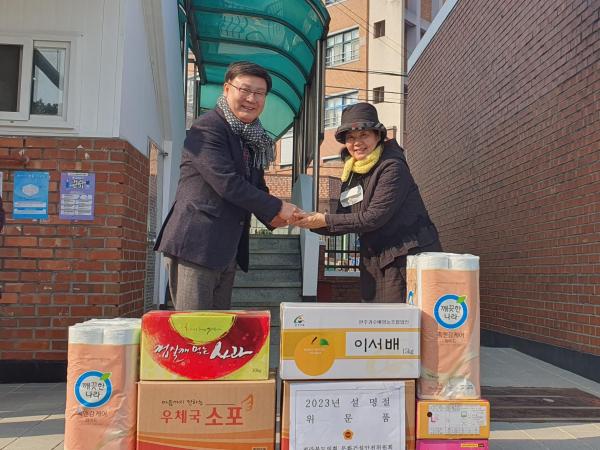 문승우 의원, 설 명절 맞아 사회복지시설 위문품 전달 2