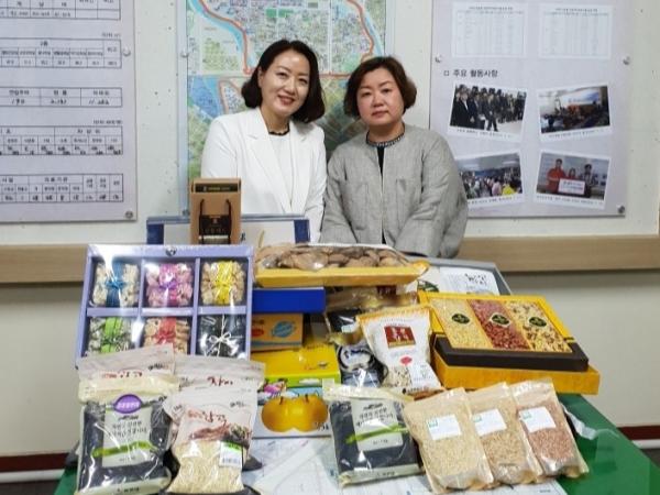 정의당 최영심 도의원, 미반송 추석선물 어려운 이웃 위해 기탁 2