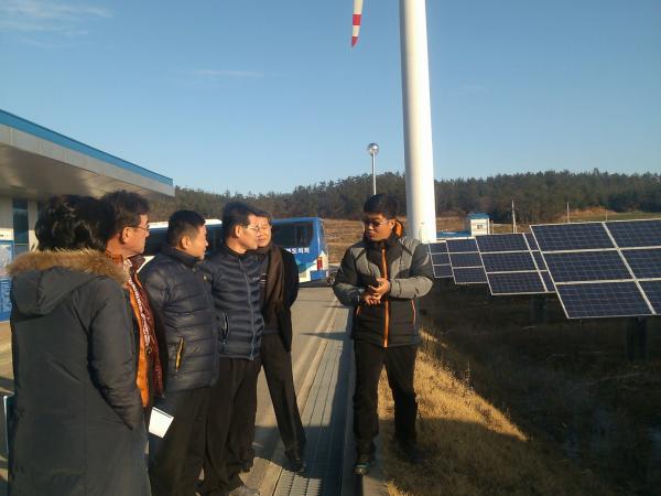 도의회 녹색에너지 연구회 선진지 벤치마킹 활동 2