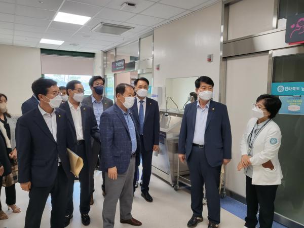 환경복지위, 남원의료원 현장서 업무보고 청취 등 현장 활동 3