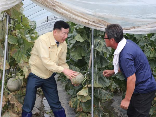 송지용 의장, 호우피해 지역 긴급 현장 방문 2