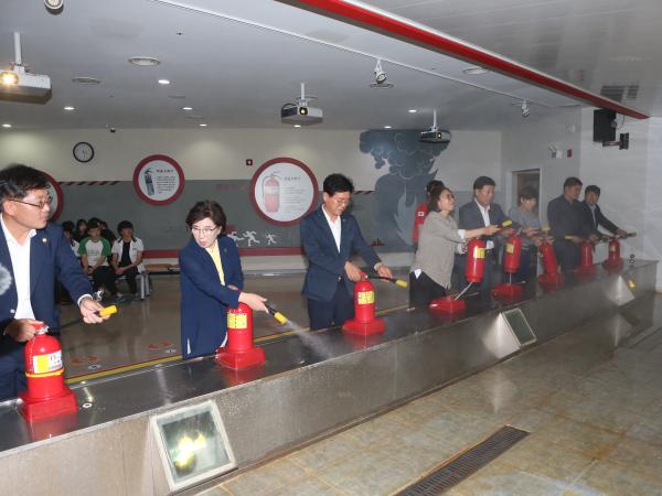 행정자치위원회, 전북119안전체험관 현장 방문 4