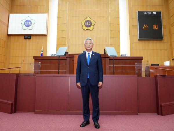 12대 도의회 전반기 운영위원장에 김정수 의원 선출 1