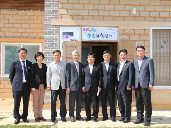 도의회 행정자치위원회 농어촌 유학센터 현지활동 2