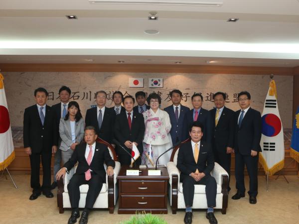 일본 이시카와현의회 일한 우호촉진연맹,13일 전라북도의회 우호교류 방문 3