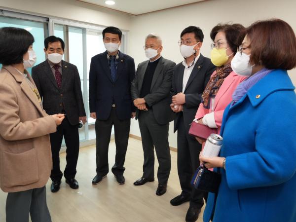 교육위, 도교육청 교직원 수련원 개원준비 현장점검 3