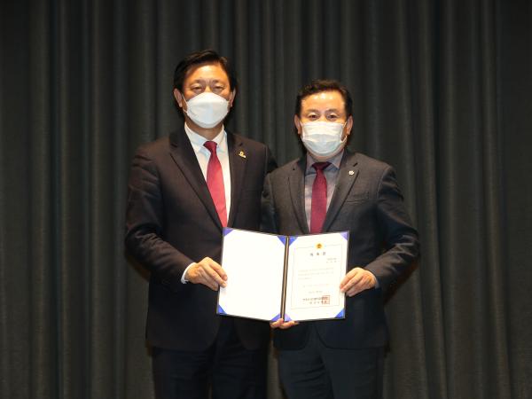 송지용의장,지방의정연수센터설립TF단장 맡아 2