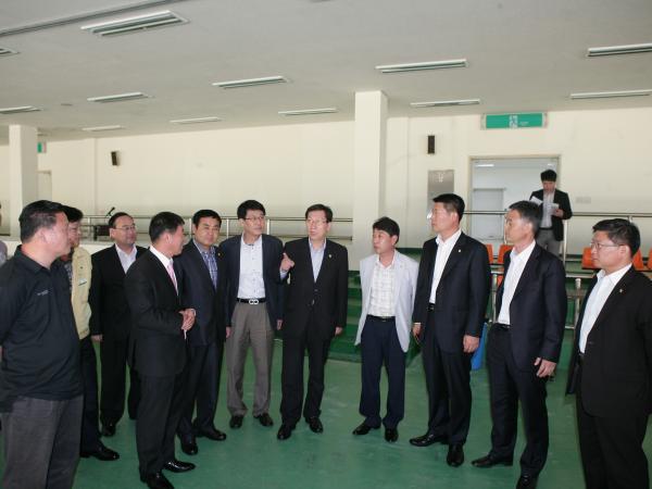 문화관광건설위원회 도립사격장 방문 현지활동 2