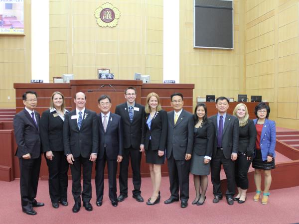 ‘국제로타리 연구단 교환팀’ 도의회 방문 2