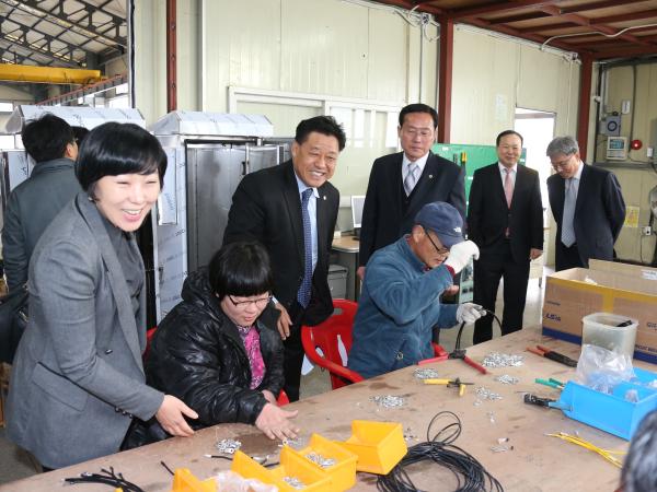 도의회 환경복지위원회 현지의정활동 전개 2