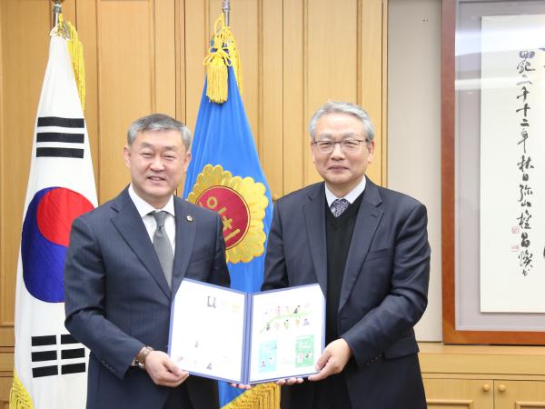 “연말연시 소외계층과 함께 합시다”(대한적십자사, 결핵협회) 2