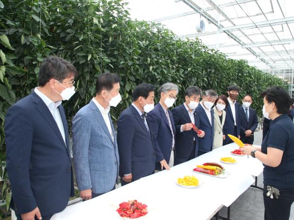 도의회 농산업경제위원회 전북영농조합법인 등 현장활동 2