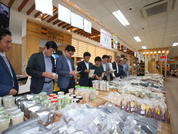 도의회 산경위 농식품 6차산업 현장 점검 2