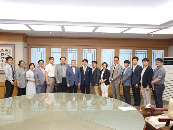 송성환 도의장, 코로나19 농어민대책 간담회 2