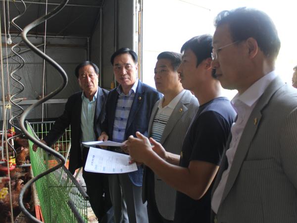 도의회,폭염 피해 현장 속으로 2