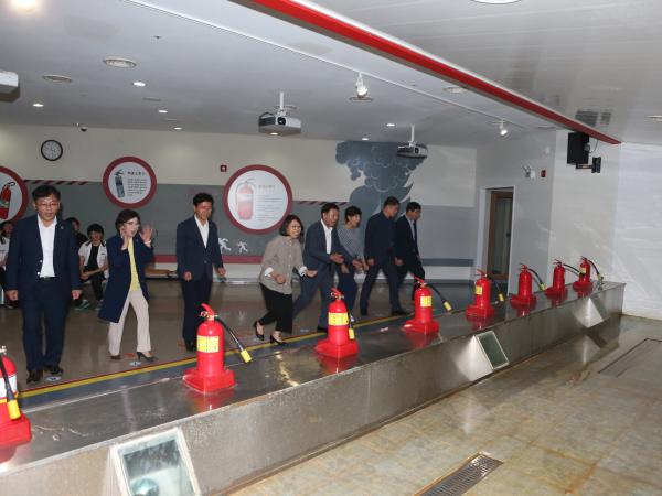 행정자치위원회, 전북119안전체험관 현장 방문 3