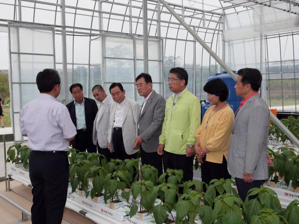 도의회 산업경제위원회 2012 업무보고 현장활동 3