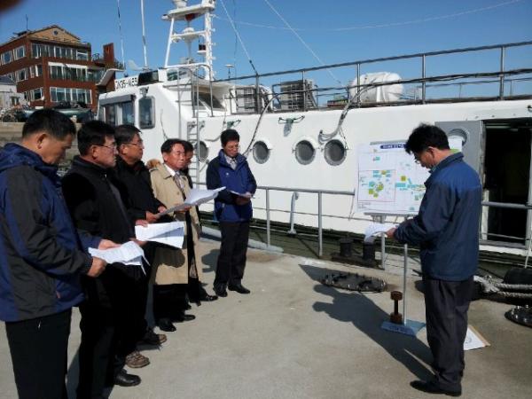 산업경제위원회 수산자원 증강시책 효과조사를 위한 현지 방문 2
