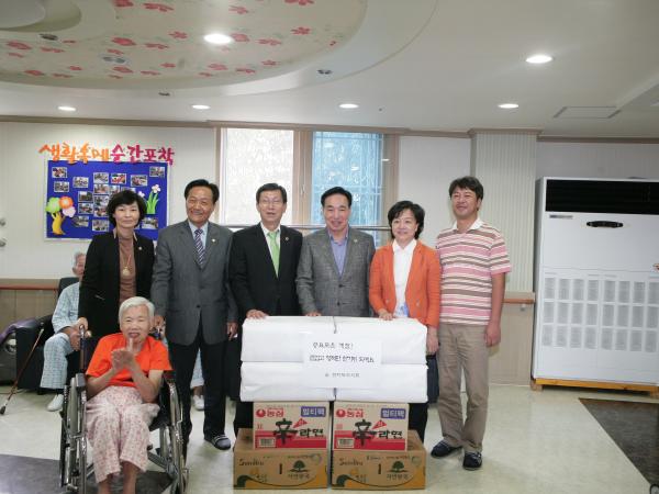 도의회, 추석맞이 사회복지시설 위문 3