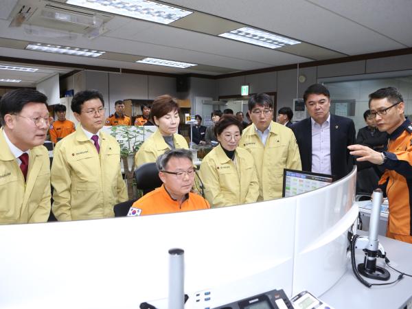 행정자치위, 소방 119종합상황실 방문 2