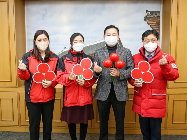 전라북도의회, 사랑의 열매 달기 캠페인 동참 2