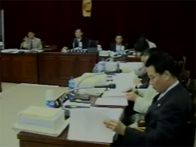 2002년도 결산안 실,국,원별심사 1