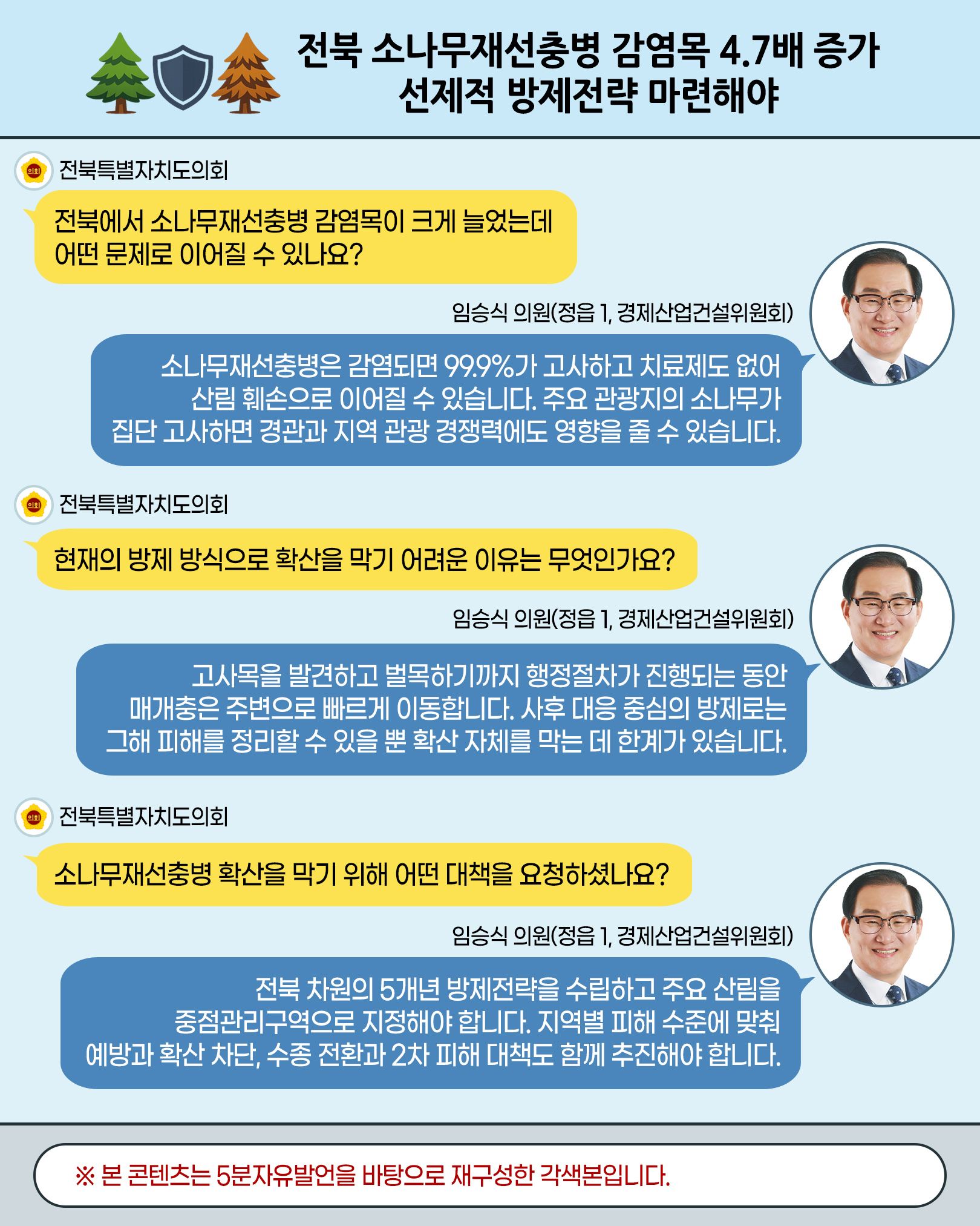 제430회 임시회 제2차 본회의 5분자유발언 3