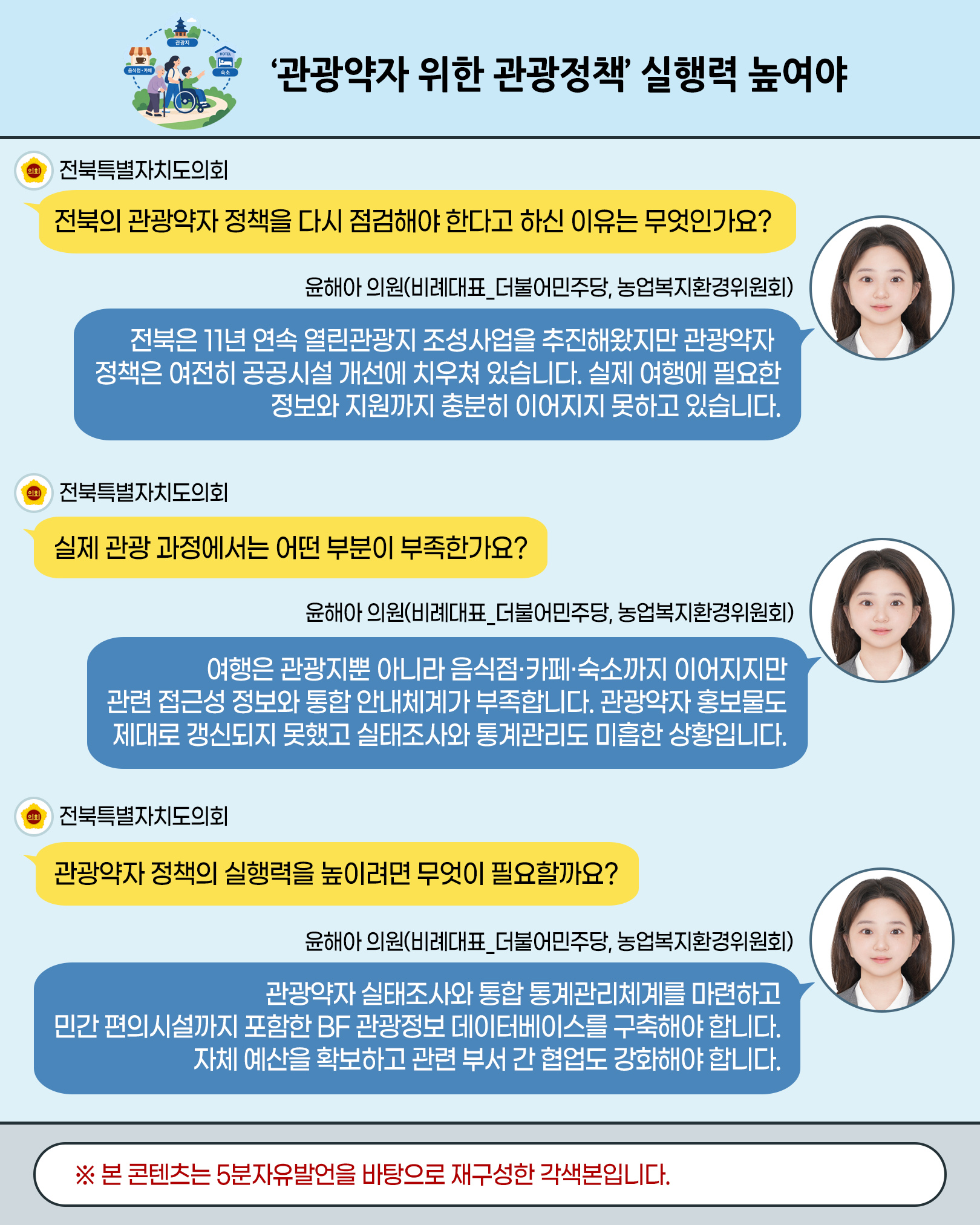 제431회 정례회 제1차 본회의 5분자유발언 11