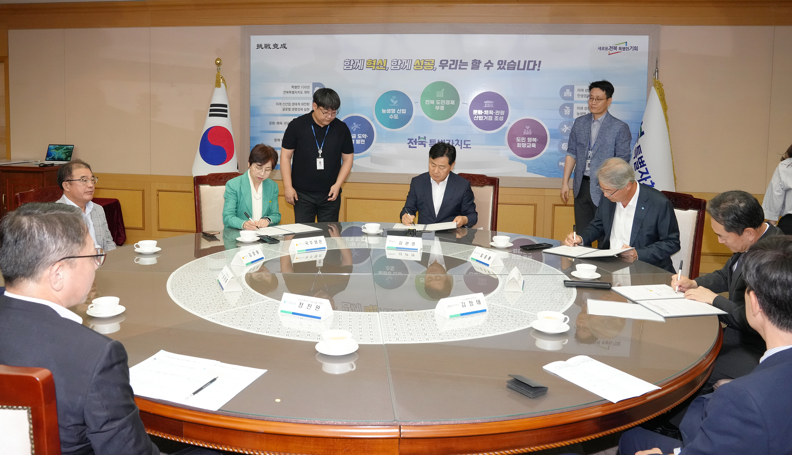 24.06.17. 전북 창업생태계 혁신 및 중소기업지원을 위한 업무협약 체결 2