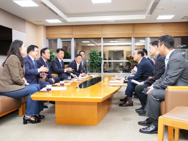 25.11.20. 서해안철도 관련 국토교통부 장관 면담 3