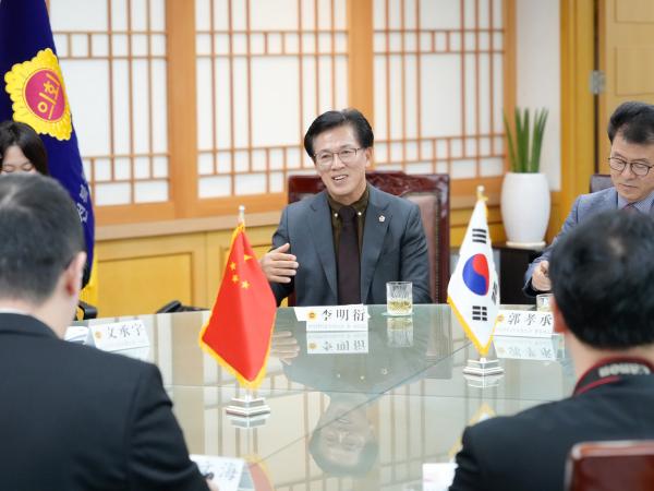 25.10.23. 중국 후난성 정협 대표단 방문