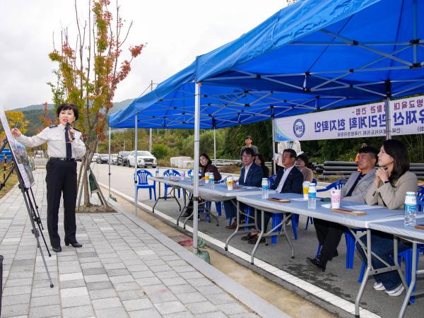 25.10.21. 기획행정위원회 현지의정활동(장수 소방교육대 공유재산 관리계획 대상지 현지 2