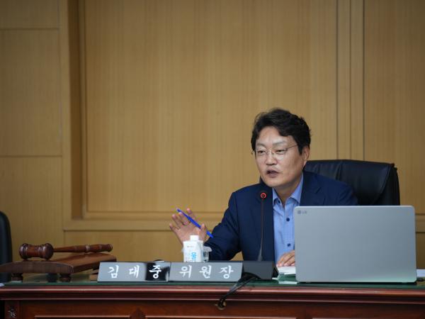 25.07.17. 제420회 임시회 2025년 하반기 업무보고 청취(경제산업건설위원회)