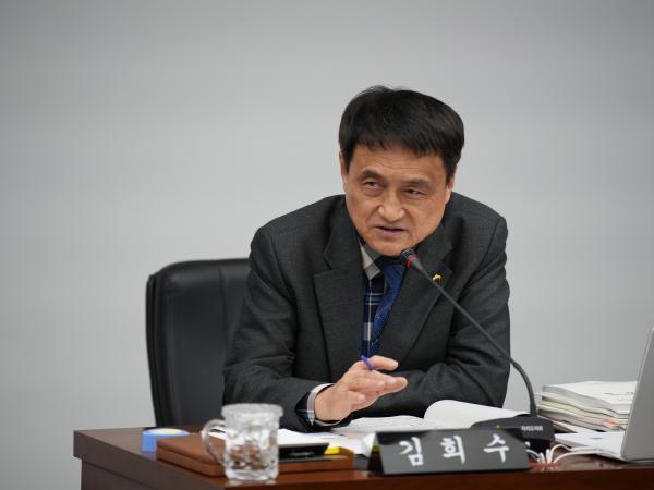 25.02.14. 제416회 도의회 임시회 문화안전소방위원회 업무보고 청취 5