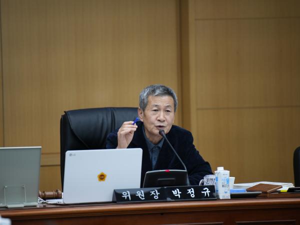 25.02.14. 제416회 도의회 임시회 문화안전소방위원회 업무보고 청취 2