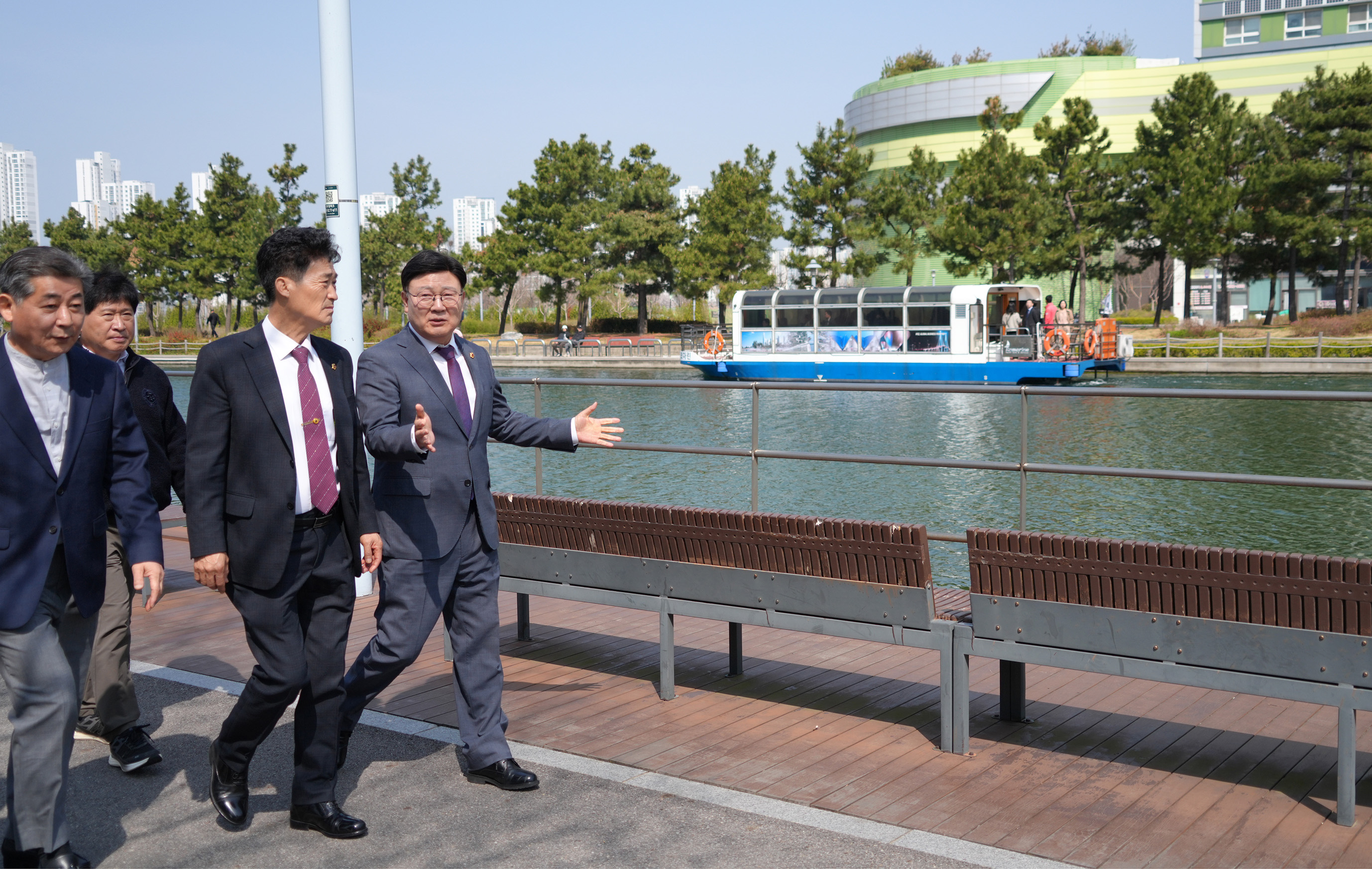 25.04.16. 대한민국시도의장협의회 인천 송도 현지 시찰 2