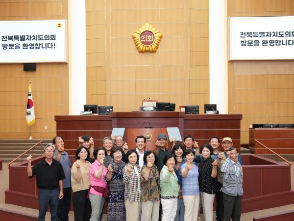 25.06.18. 전북특별자치도의회 방문기념(윤정훈 의원님)