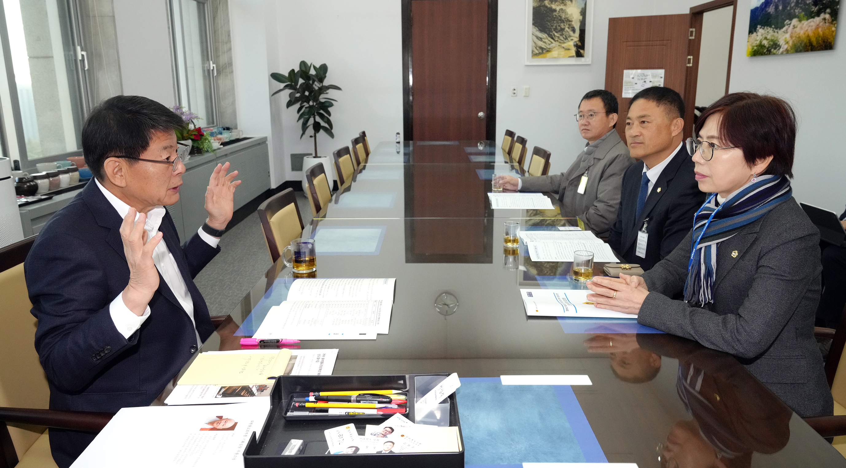 23.11.21. 서삼석 국회 예결위원장 면담 1